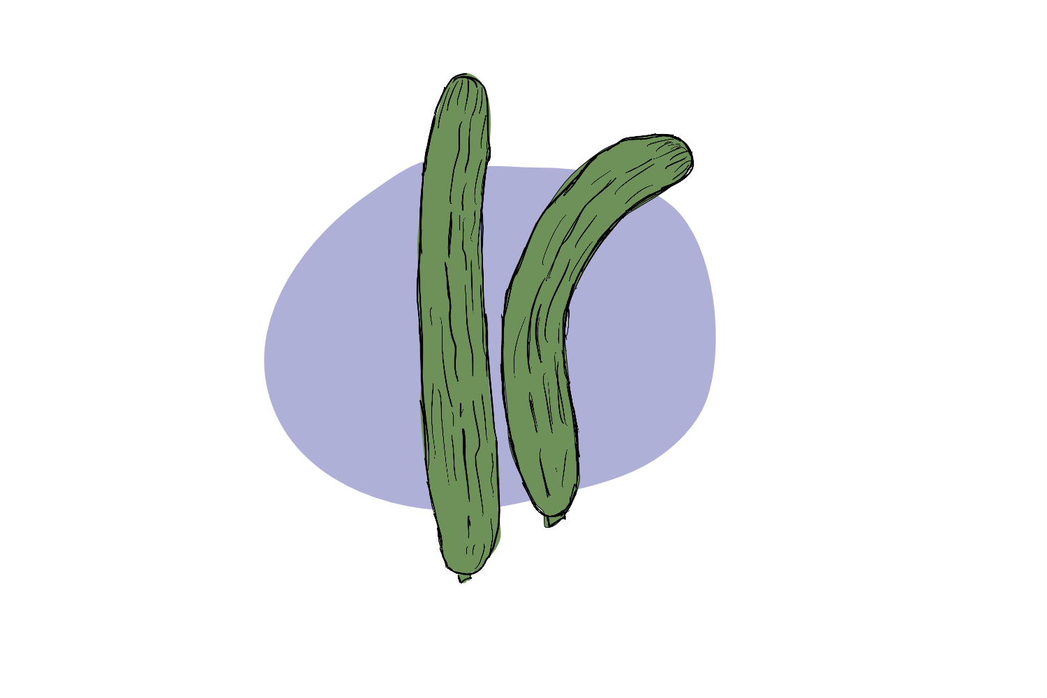 How the Cucumber got its Curve